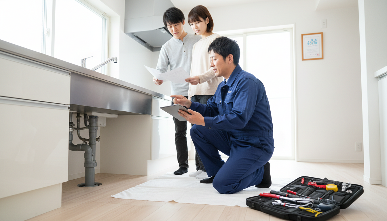 見積もり無料・水道局指定工事店かを確認するに関する画像