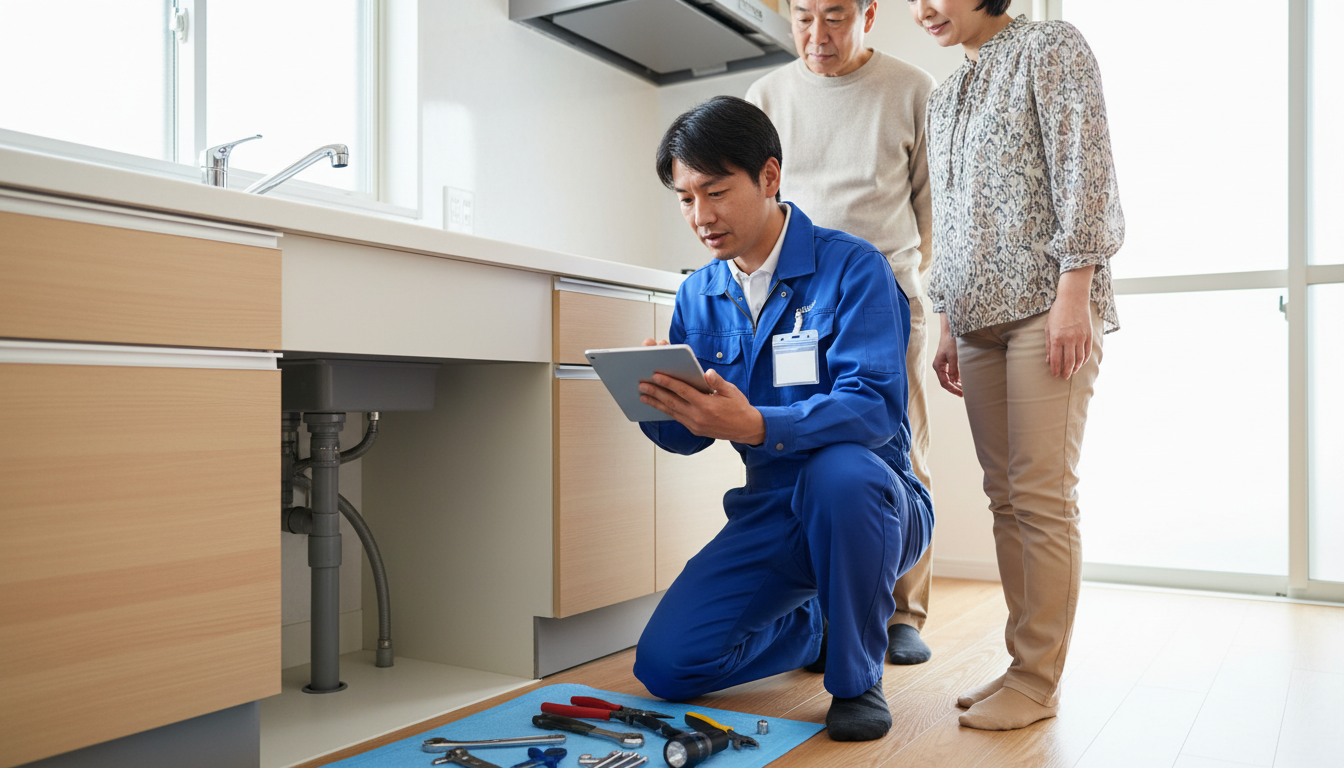 見積もり無料・水道局指定工事店かを確認するに関する画像