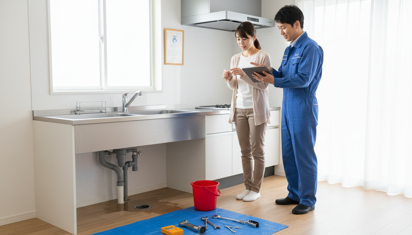 見積もり無料・水道局指定工事店かを確認するに関する画像