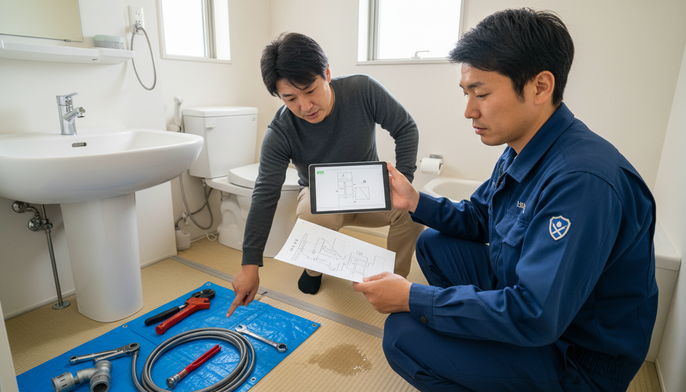 見積もり無料・水道局指定工事店かを確認するに関する画像