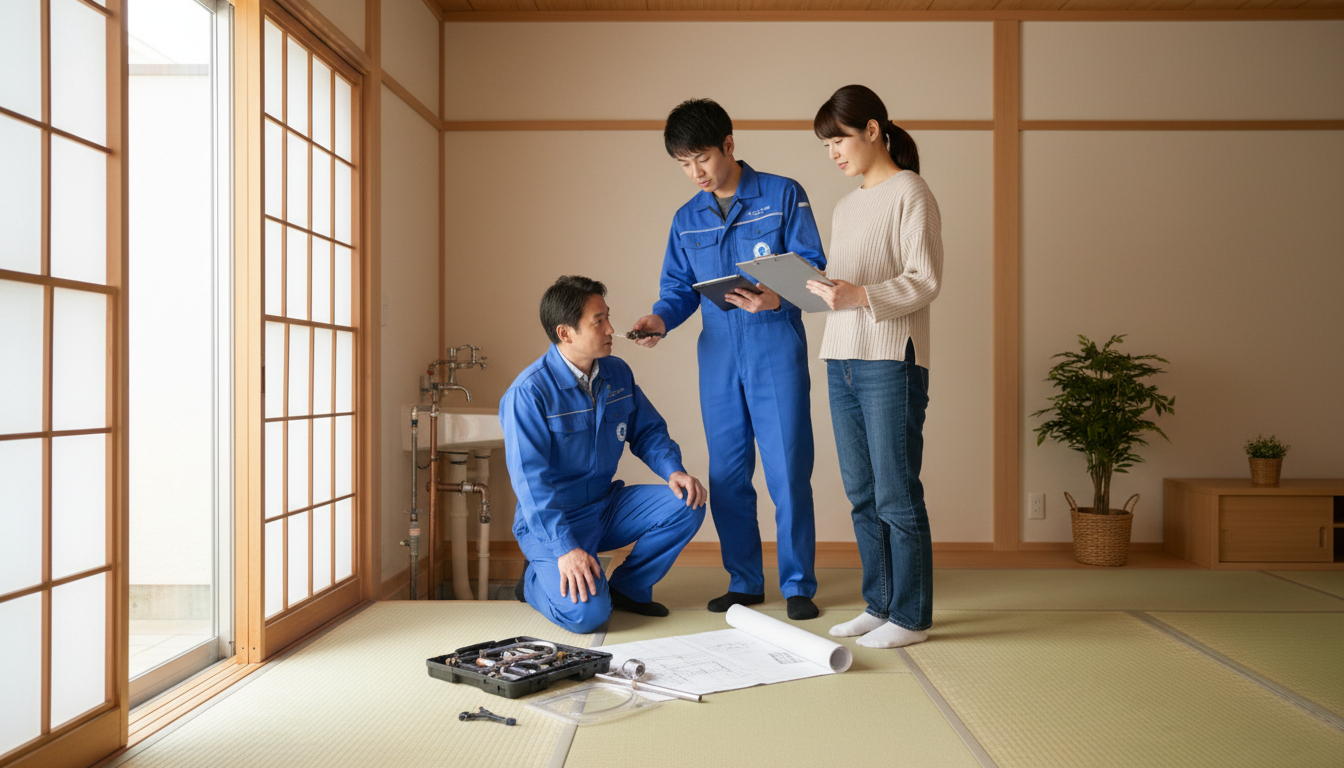 見積もり無料・水道局指定工事店かを確認するに関する画像