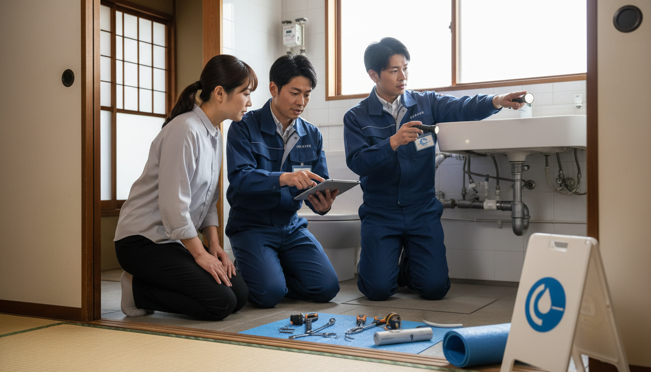 見積もり無料・水道局指定工事店かを確認するに関する画像