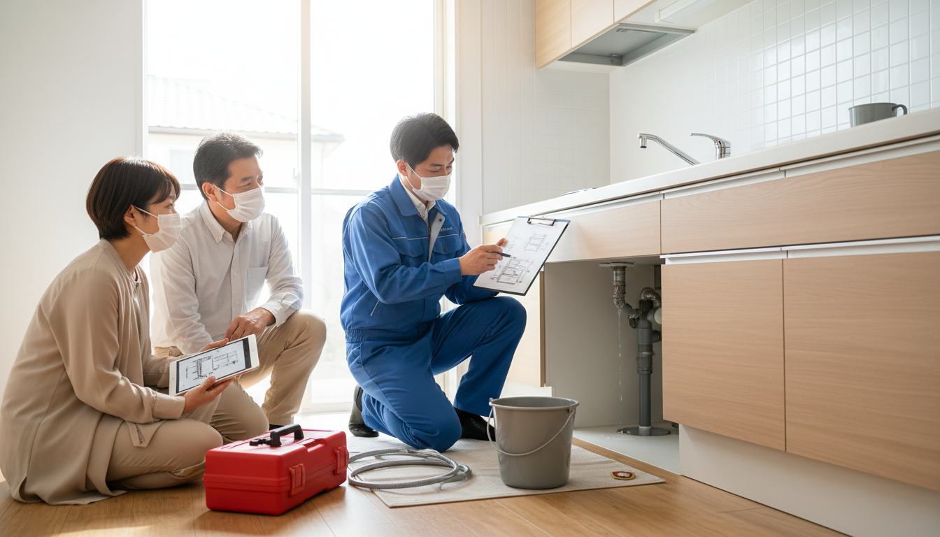 見積もり無料・水道局指定工事店かを確認するに関する画像