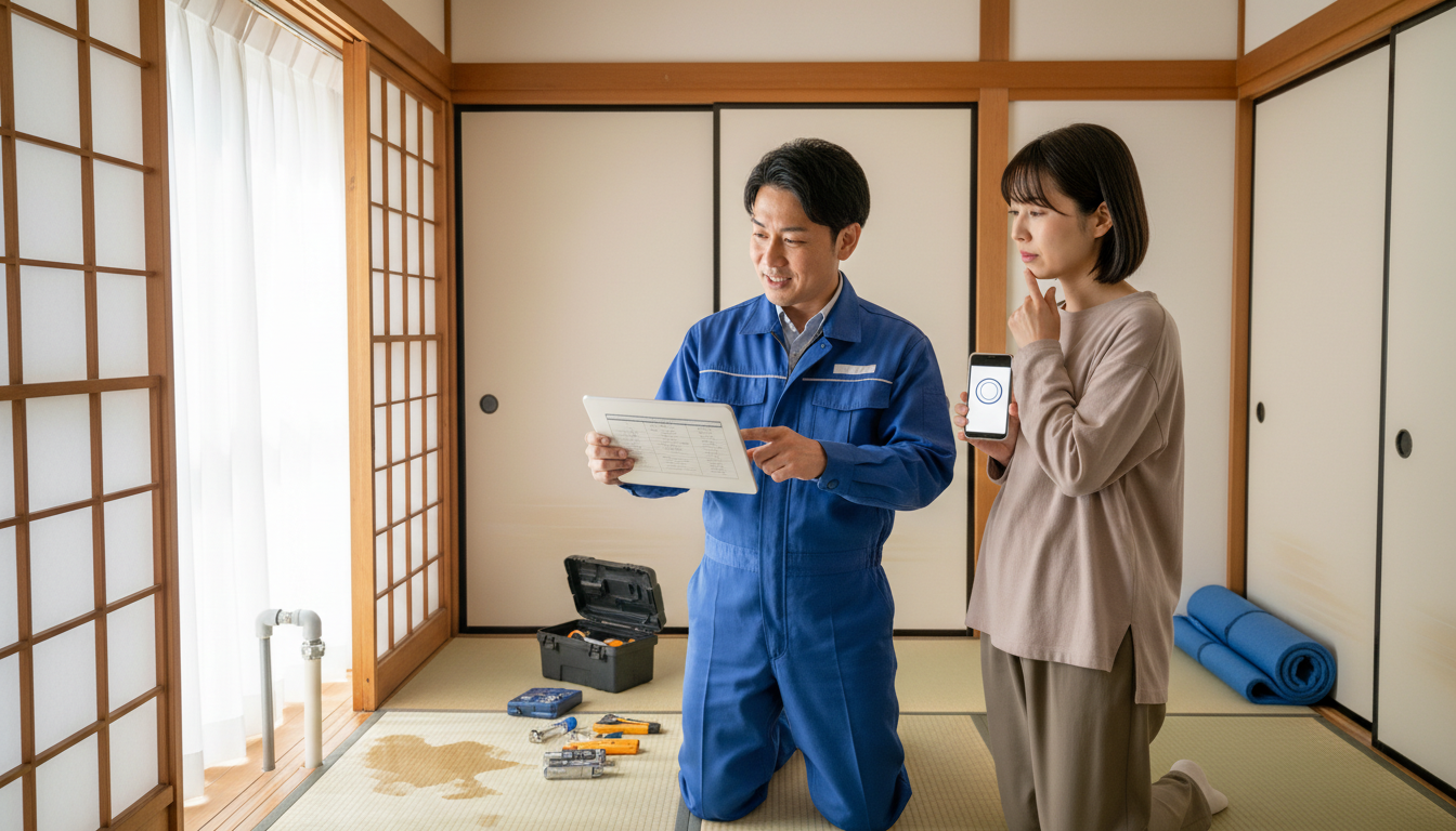 見積もり無料・水道局指定工事店かを確認するに関する画像