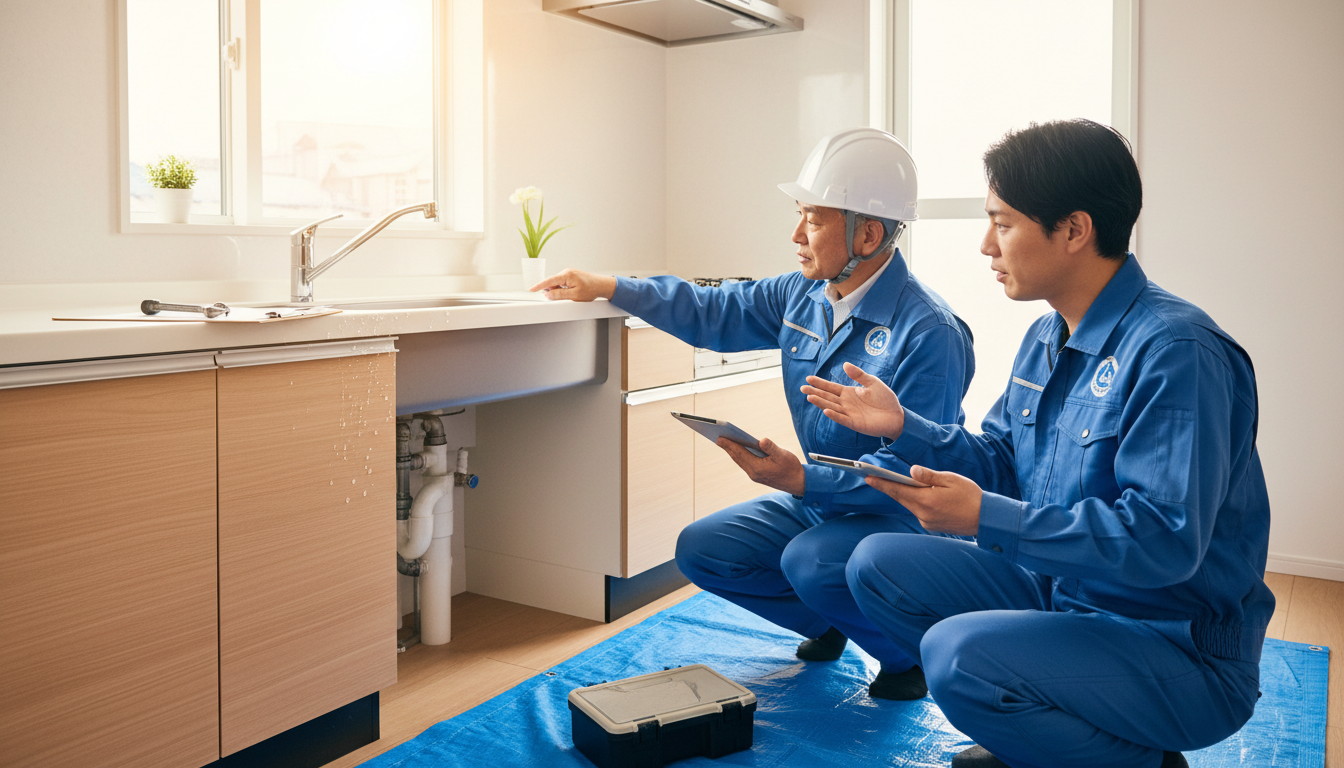 見積もり無料・水道局指定工事店かを確認するに関する画像