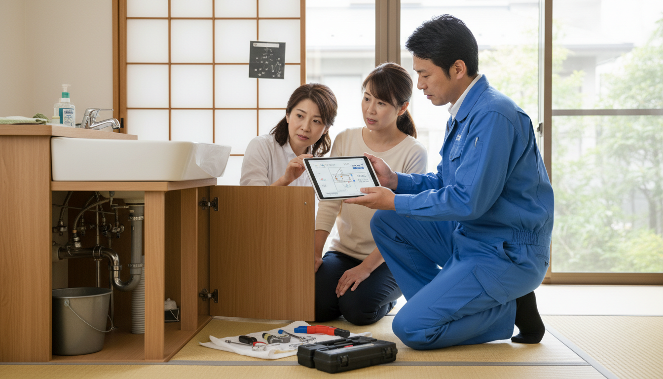 見積もり無料・水道局指定工事店かを確認するに関する画像