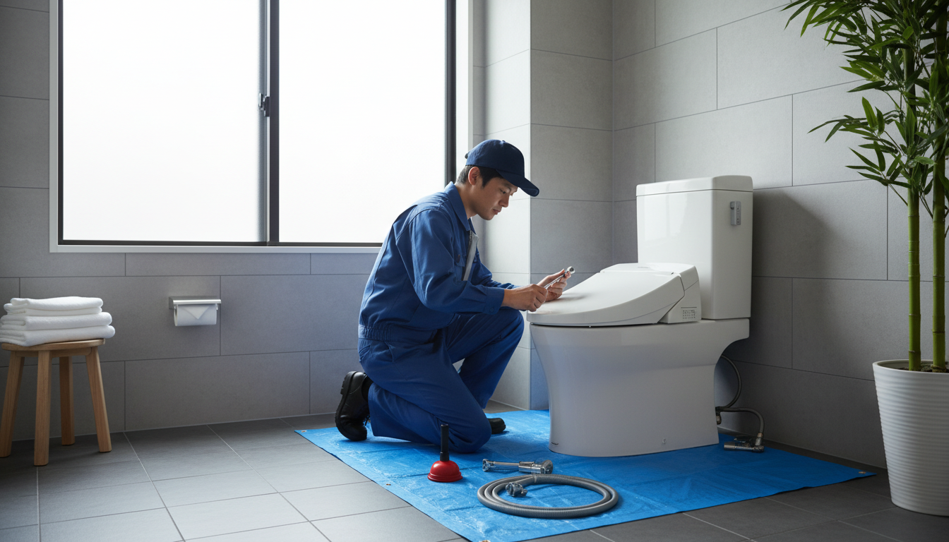 前橋市のトイレつまり修理でよくある質問（Q&A）に関する画像