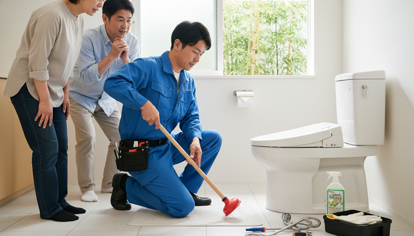 水道業者を呼ぶ前に試せることと絶対にやってはいけないことに関する画像