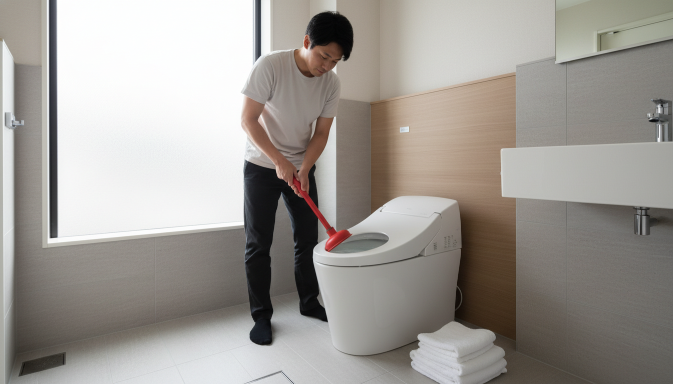 業者到着前に試せること・注意点に関する画像