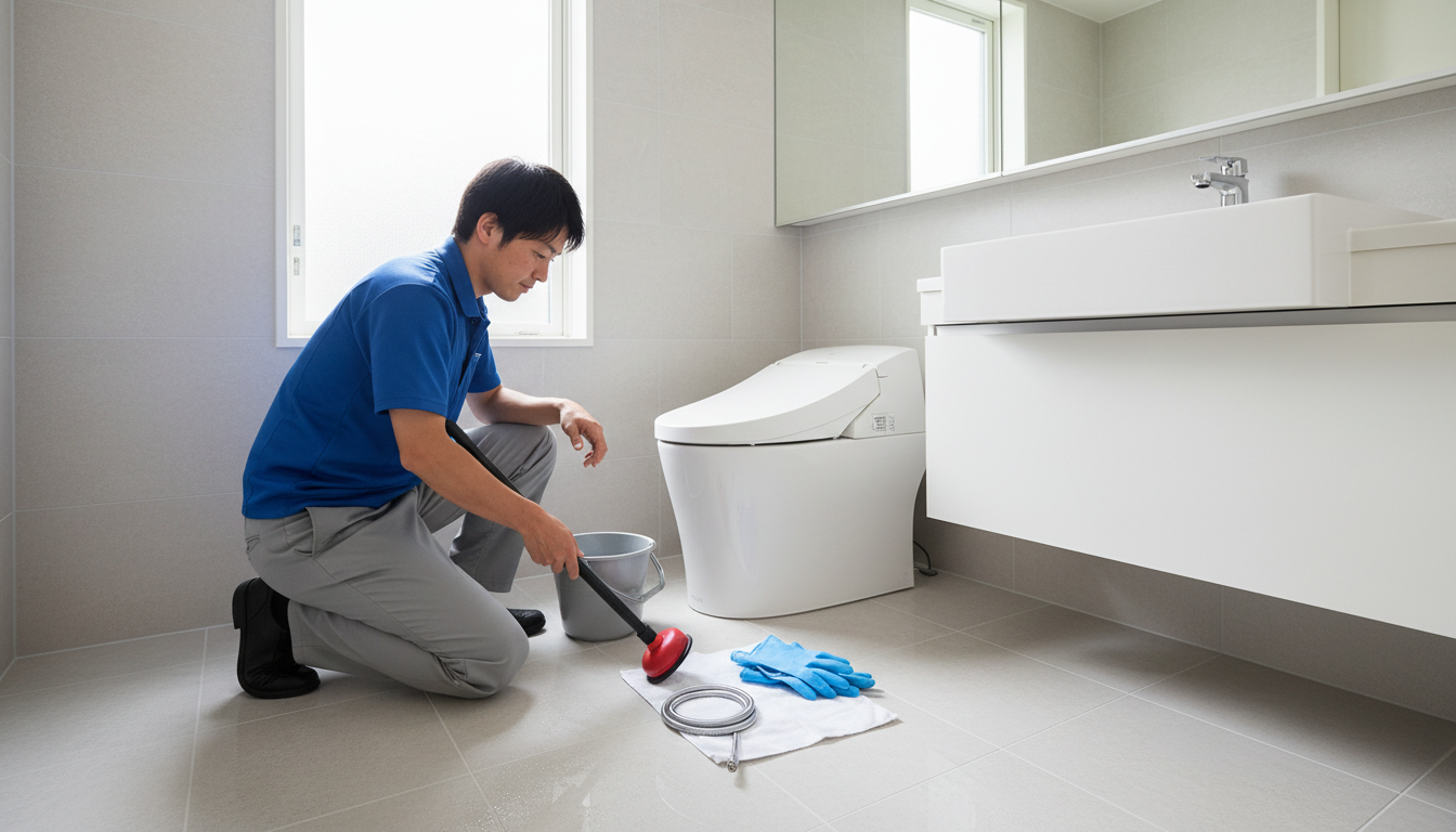 トイレつまりを自分で直す方法と注意点【業者を呼ぶ前に】に関する画像