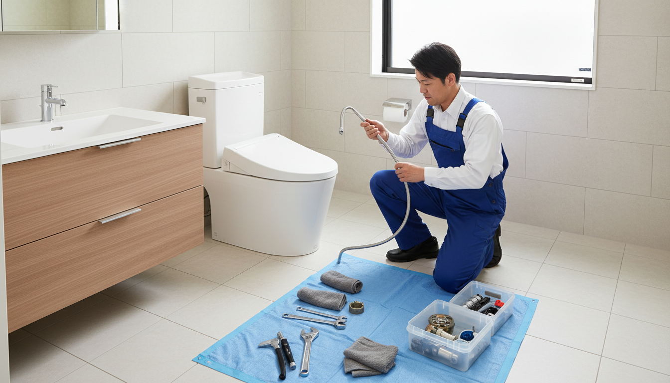 トイレつまりの原因別・作業別の料金相場に関する画像