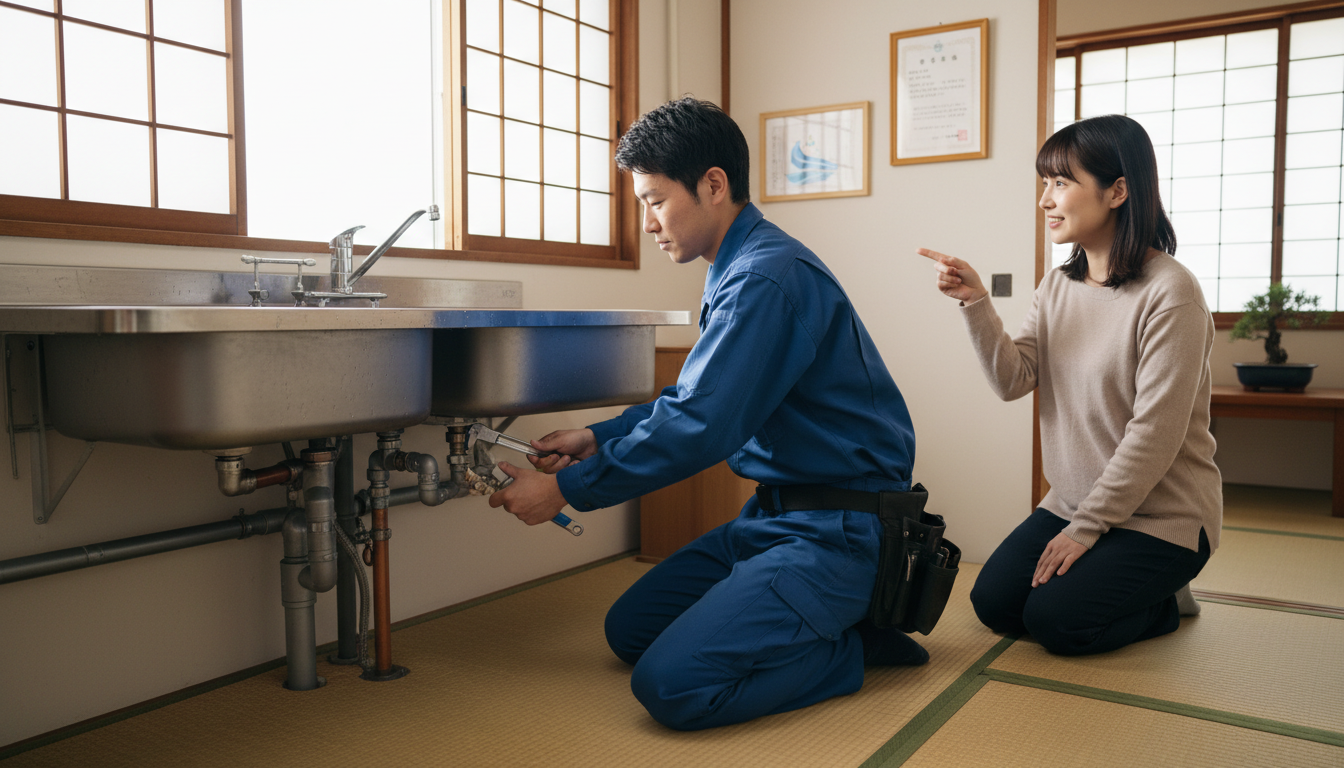 4. 水道局指定工事店(指定給水装置工事事業者)であるかに関する画像