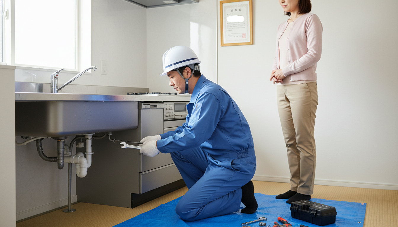 水道局指定工事店であることの信頼性に関する画像