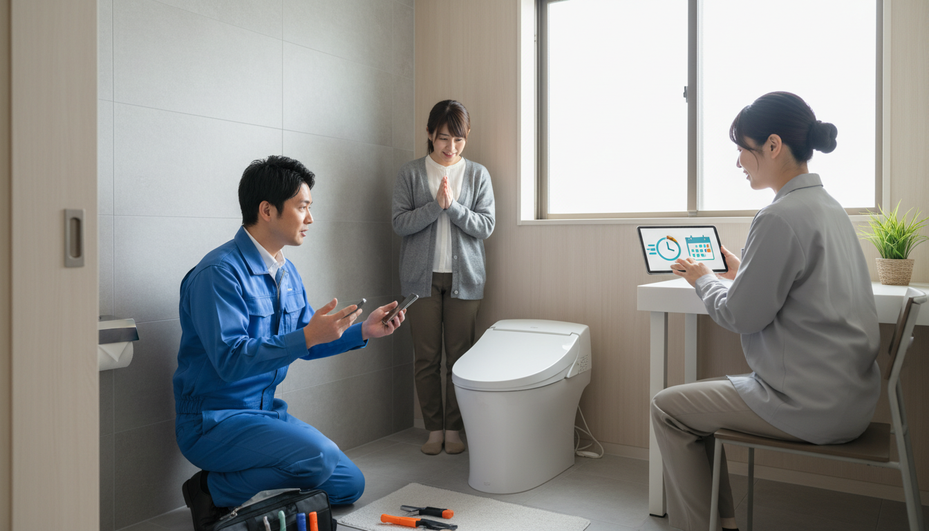 4. 対応の速さと受付時間に関する画像