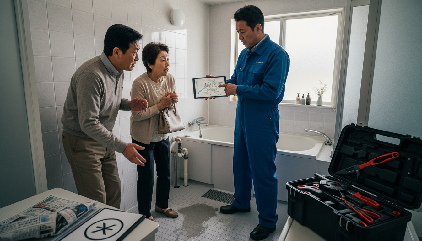 高額請求に注意!悪質な水道業者の手口とトラブル回避策に関する画像
