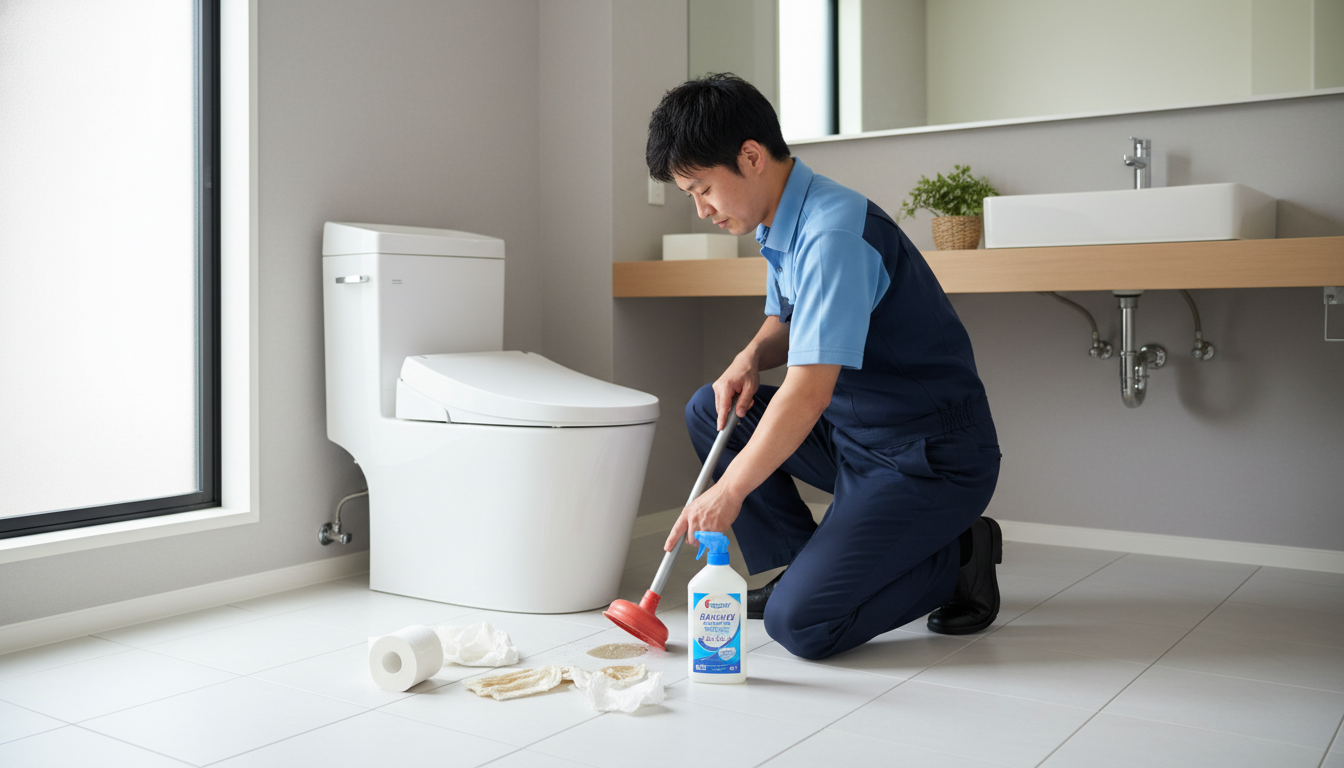 軽度のつまり（薬品・ローポンプ等）の料金相場に関する画像