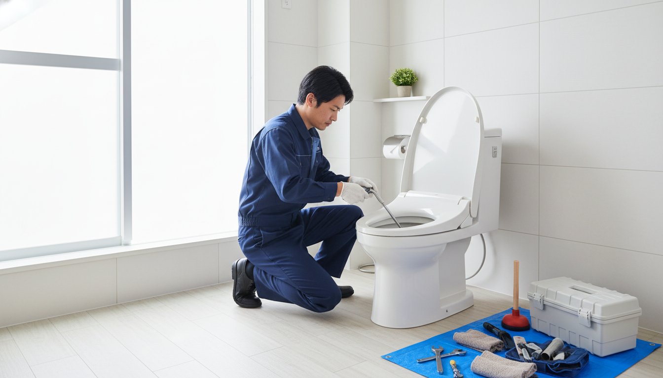 光市のトイレつまり修理に関するよくある質問(FAQ)に関する画像