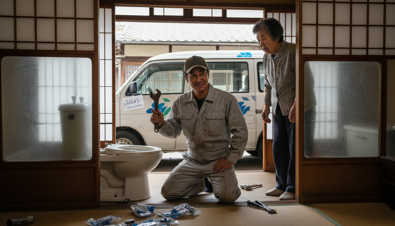 悪徳な水道修理業者に注意！よくある手口と対策に関する画像