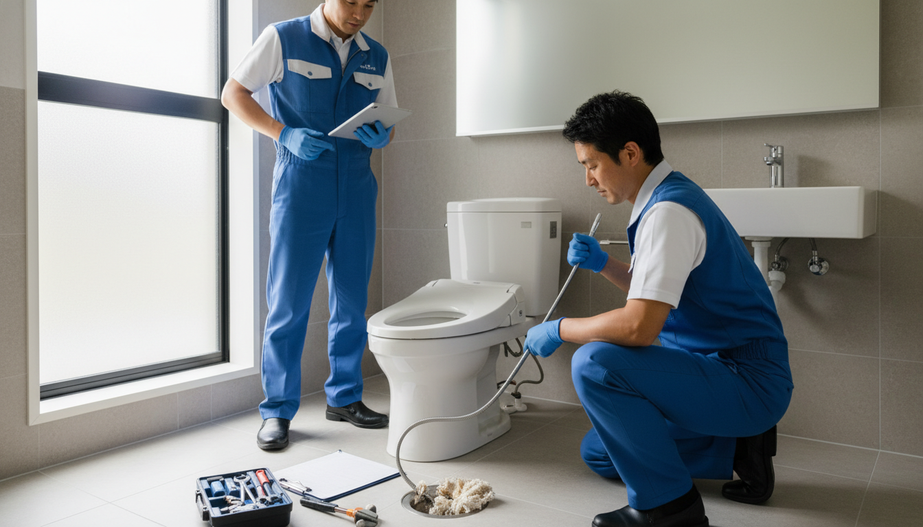 トイレつまりの原因別・料金相場に関する画像