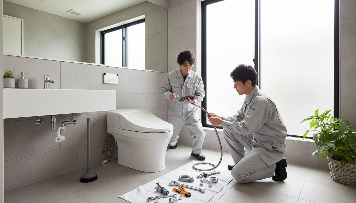 曽於市でおすすめのトイレつまり修理業者に関する画像