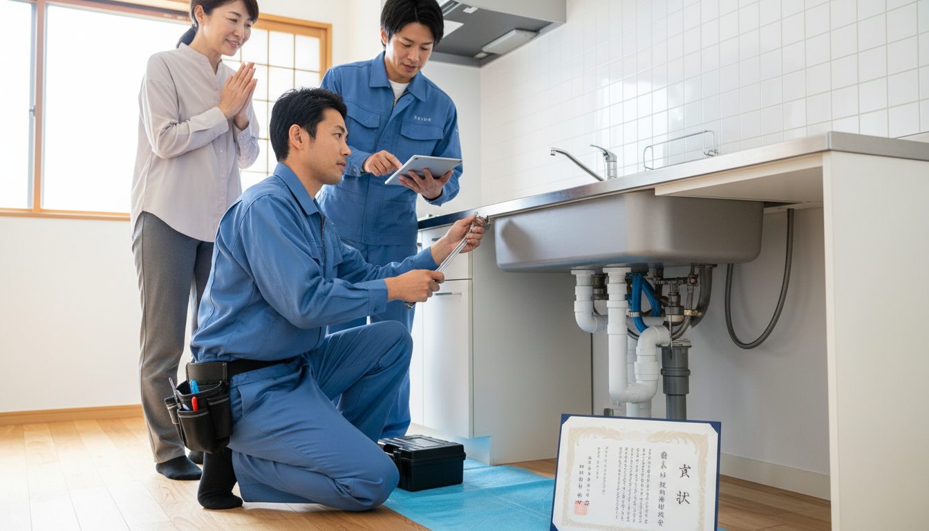 4. 水道局指定工事店であることの信頼性に関する画像