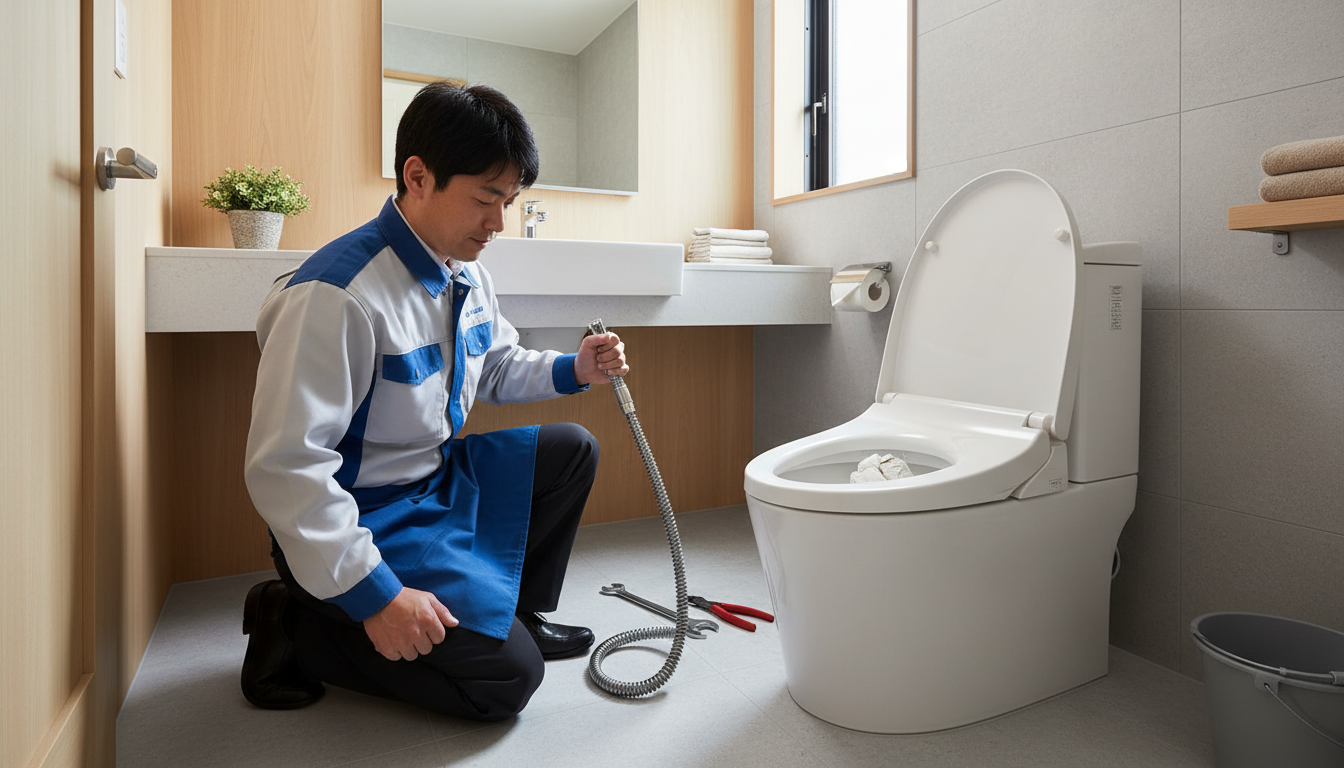 トイレつまりの主な原因とは?に関する画像