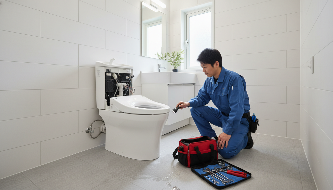 賃貸物件でトイレが詰まったら？神奈川区での正しい対処法に関する画像