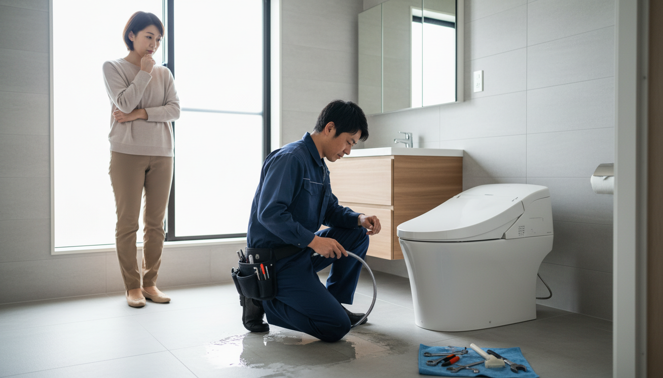 トイレつまりの修理料金の相場はいくらですか？に関する画像