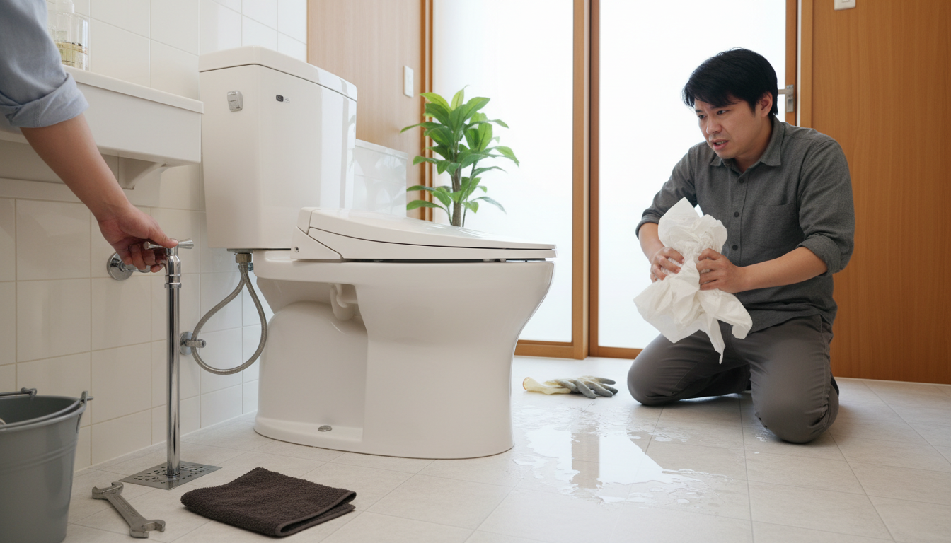 業者が来るまでにできる応急処置とやってはいけないNG行動に関する画像