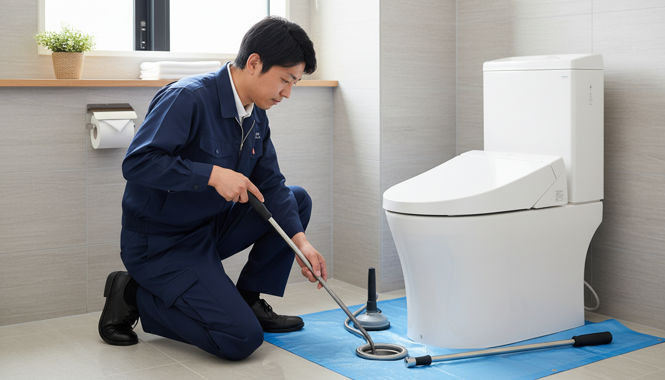 原因別に見るトイレつまり修理の料金目安に関する画像