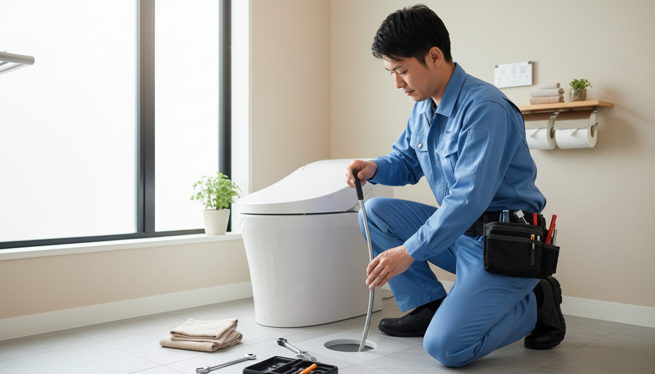 能美市におけるトイレつまり修理の料金相場に関する画像