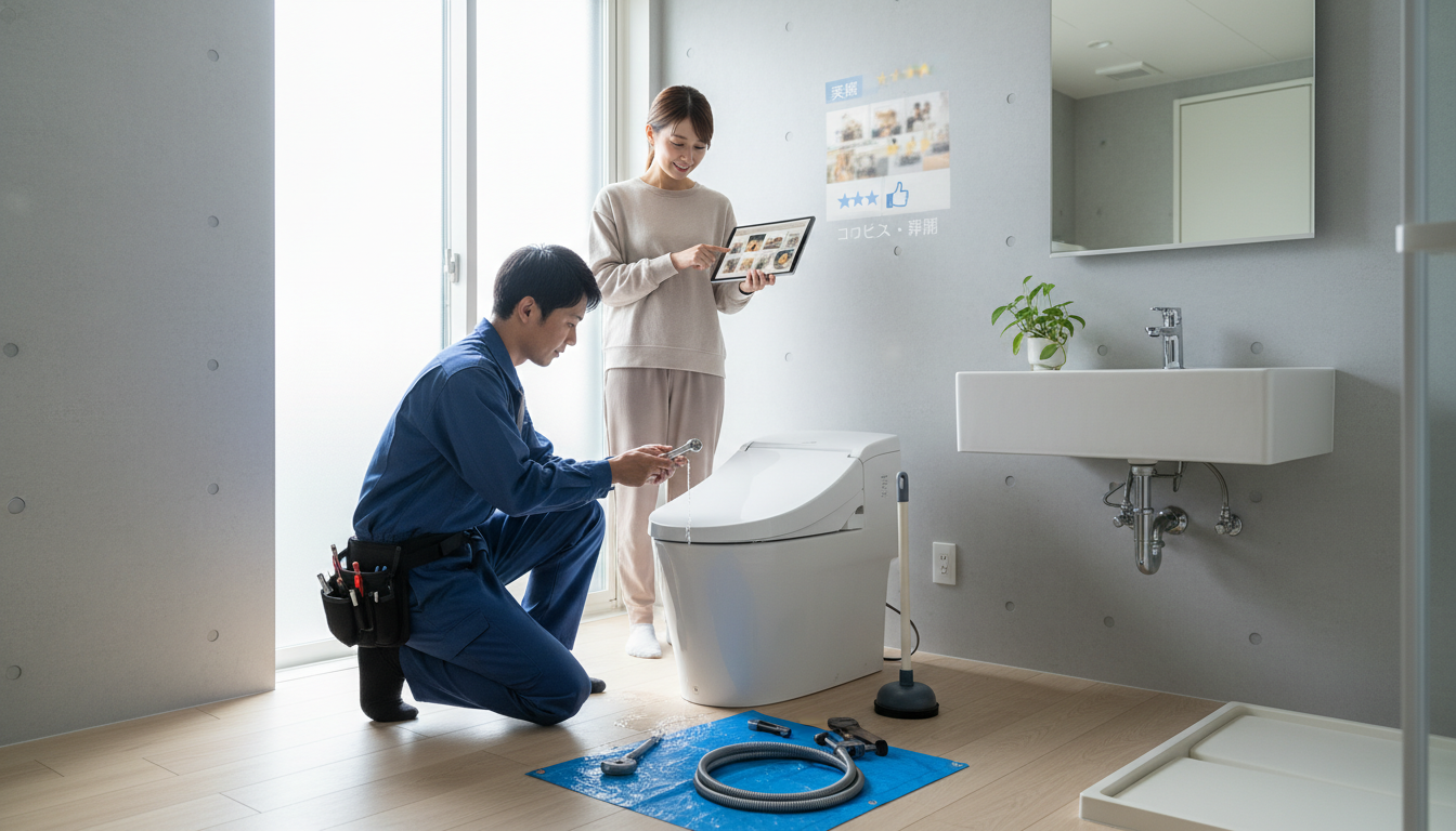 実績と口コミ・評判の確認方法に関する画像