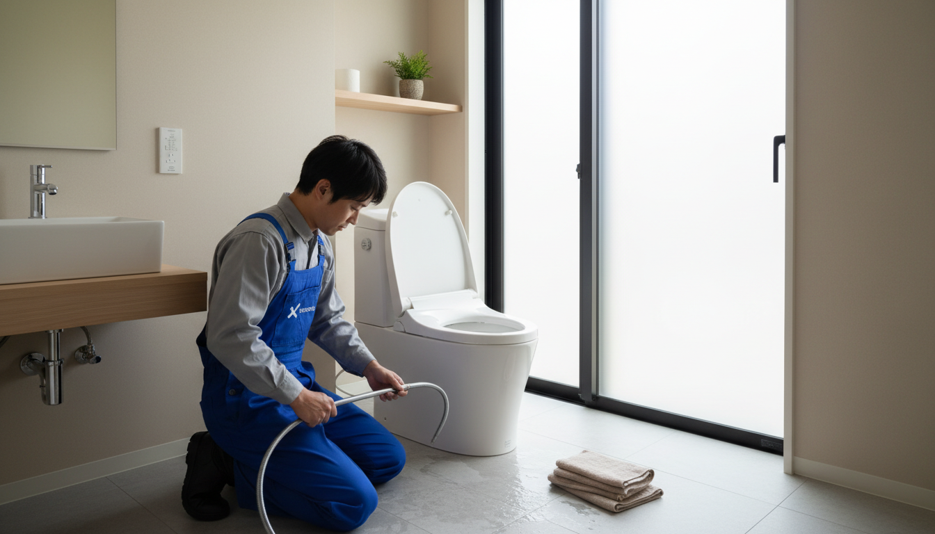 【料金相場】交野市のトイレつまり修理費用の内訳に関する画像