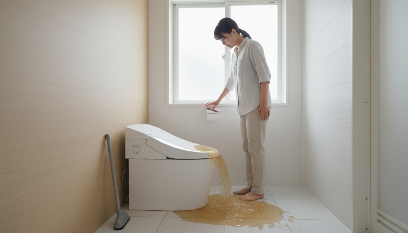 トイレつまりを悪化させない!業者が来るまでの注意点に関する画像