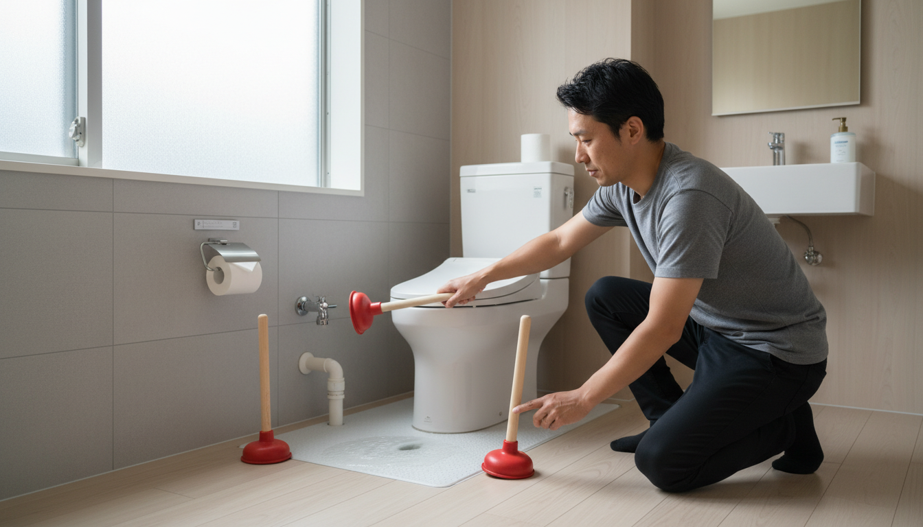 業者を呼ぶ前に試せる応急処置に関する画像