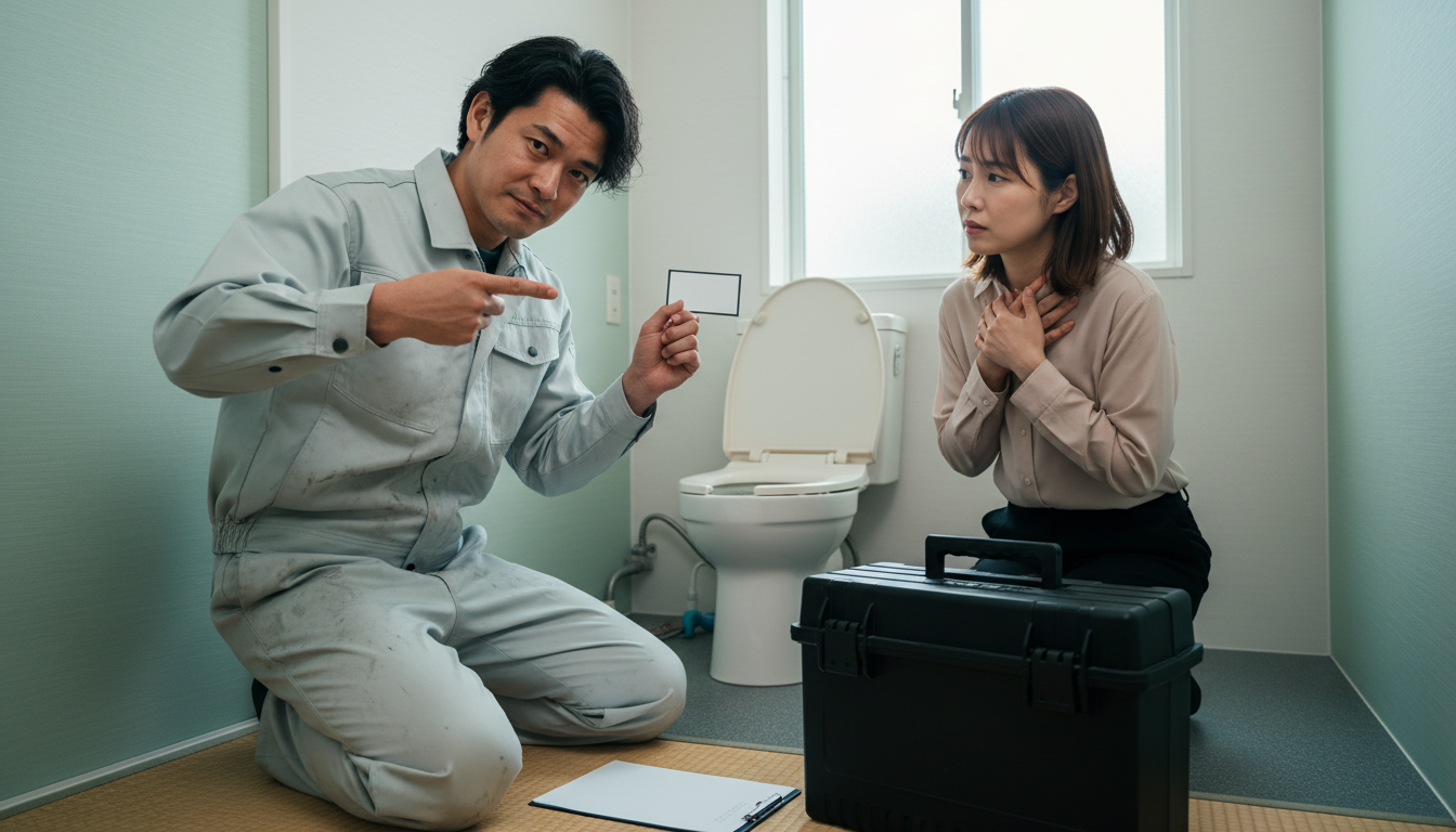 悪徳な水道修理業者に注意!見分けるためのチェックリストに関する画像