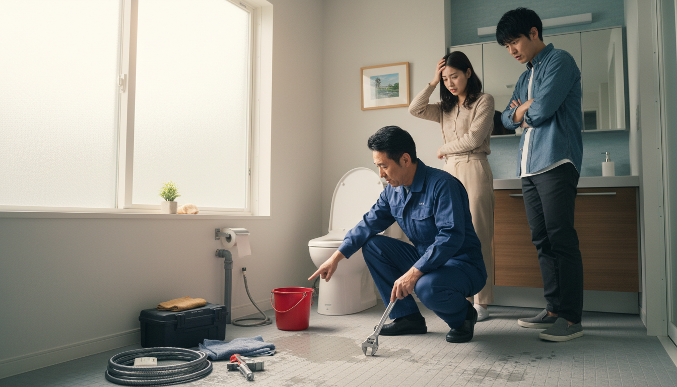 朝日村の悪質水道業者に注意！よくあるトラブル事例と対策に関する画像