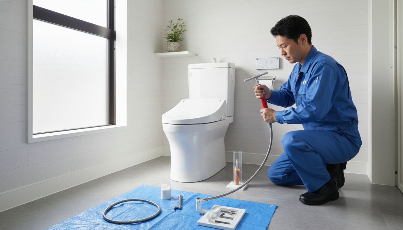 原因別に見るトイレつまり修理の料金相場に関する画像