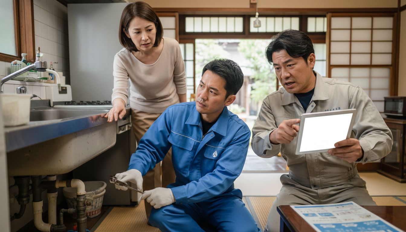 悪徳業者に注意！飯南町で信頼できる水道業者を見極める方法に関する画像