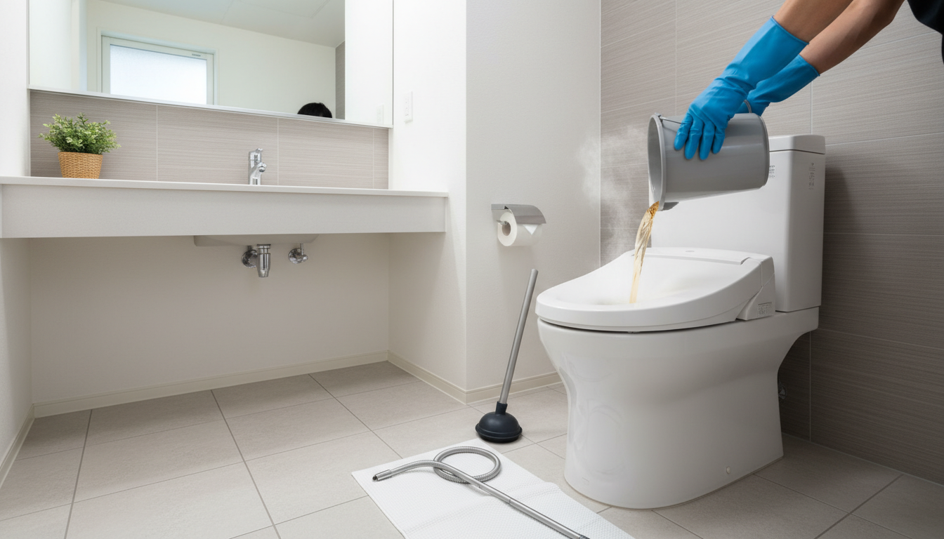 業者を呼ぶ前に!自分で試せる対処法と絶対にやってはいけないことに関する画像