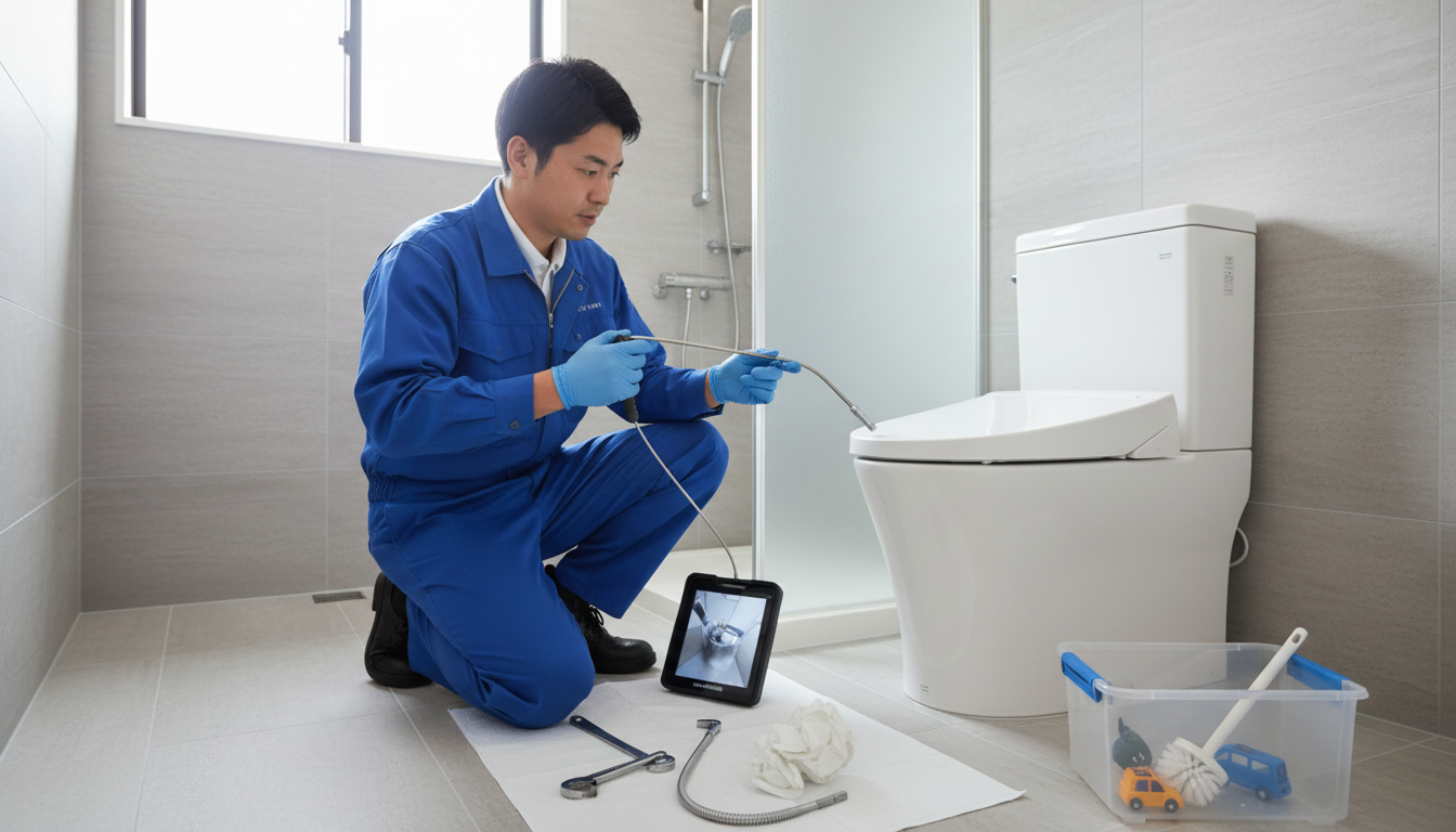 つまりの原因を特定するに関する画像