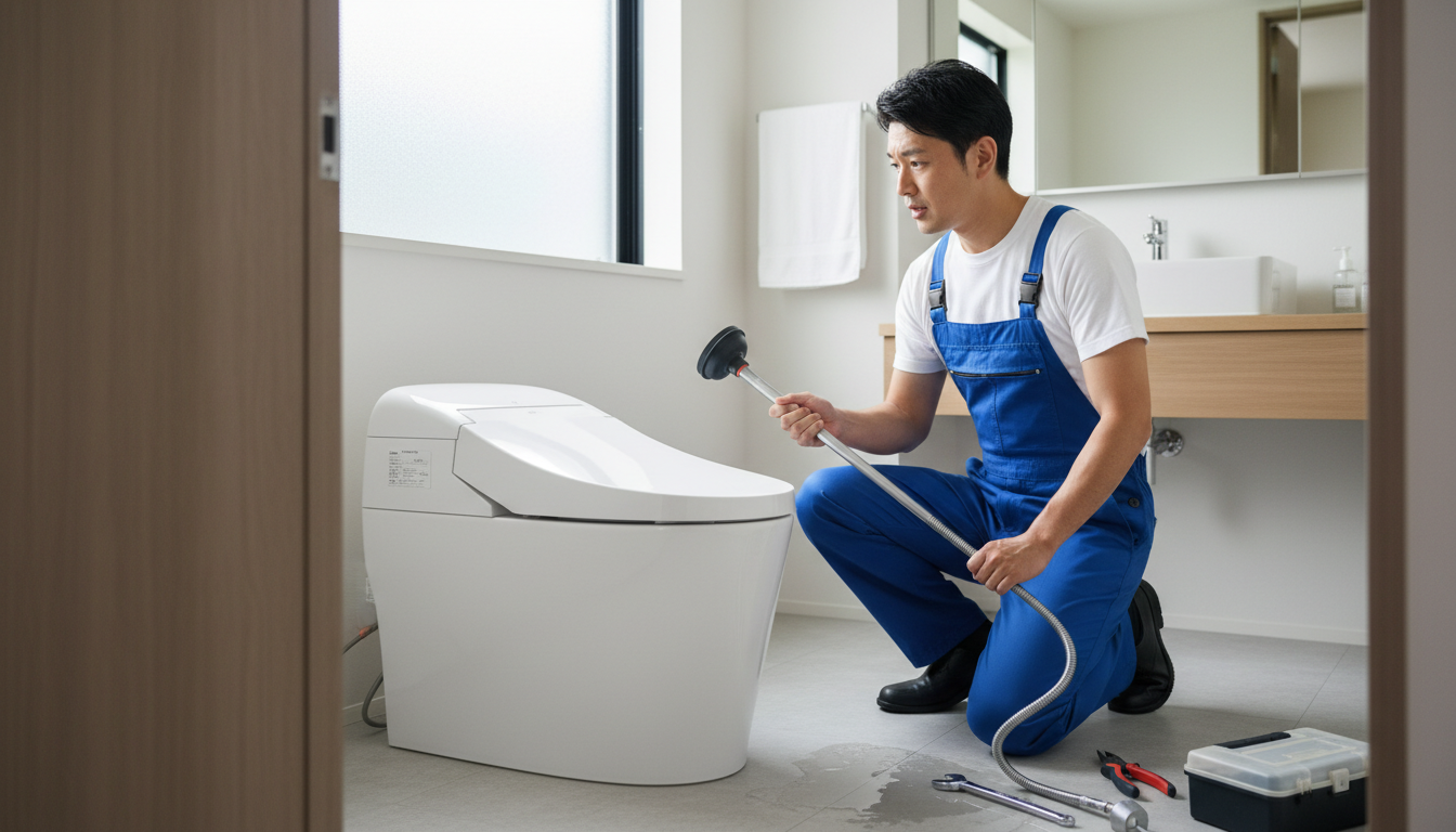 トイレつまりで悪徳業者を避けるための4つの注意点に関する画像