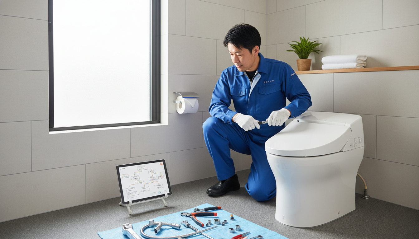 トイレつまり修理にかかる費用の内訳に関する画像