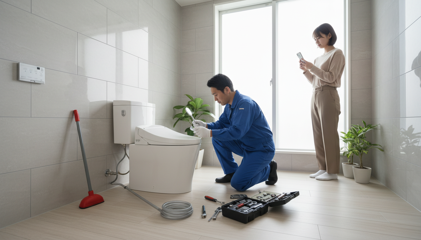 南会津郡下郷町のトイレつまり修理でよくある質問（Q&A）に関する画像