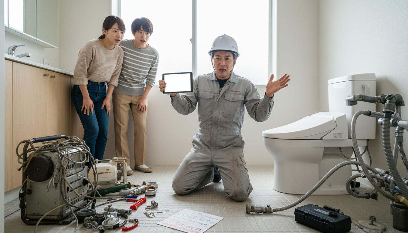 高額請求に繋がる悪徳業者の手口に関する画像