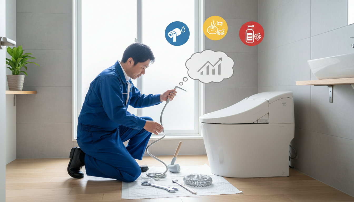 原因別の料金相場と作業内容に関する画像