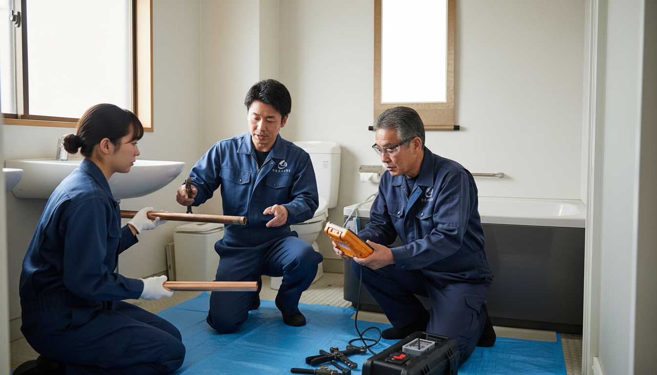 4. 自治体の認定を受けた「水道局指定工事店」であるかに関する画像
