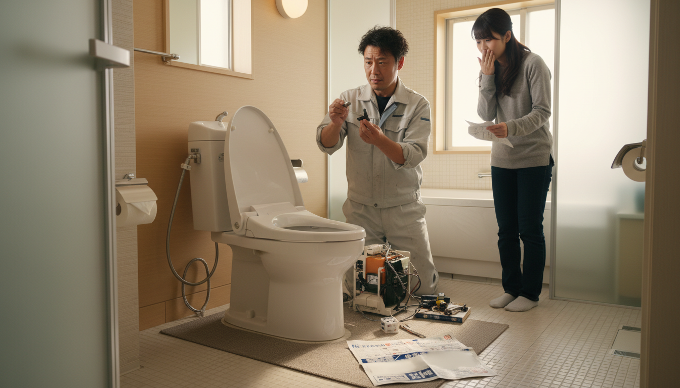 要注意！留寿都村で避けるべき悪徳なトイレ修理業者の手口に関する画像