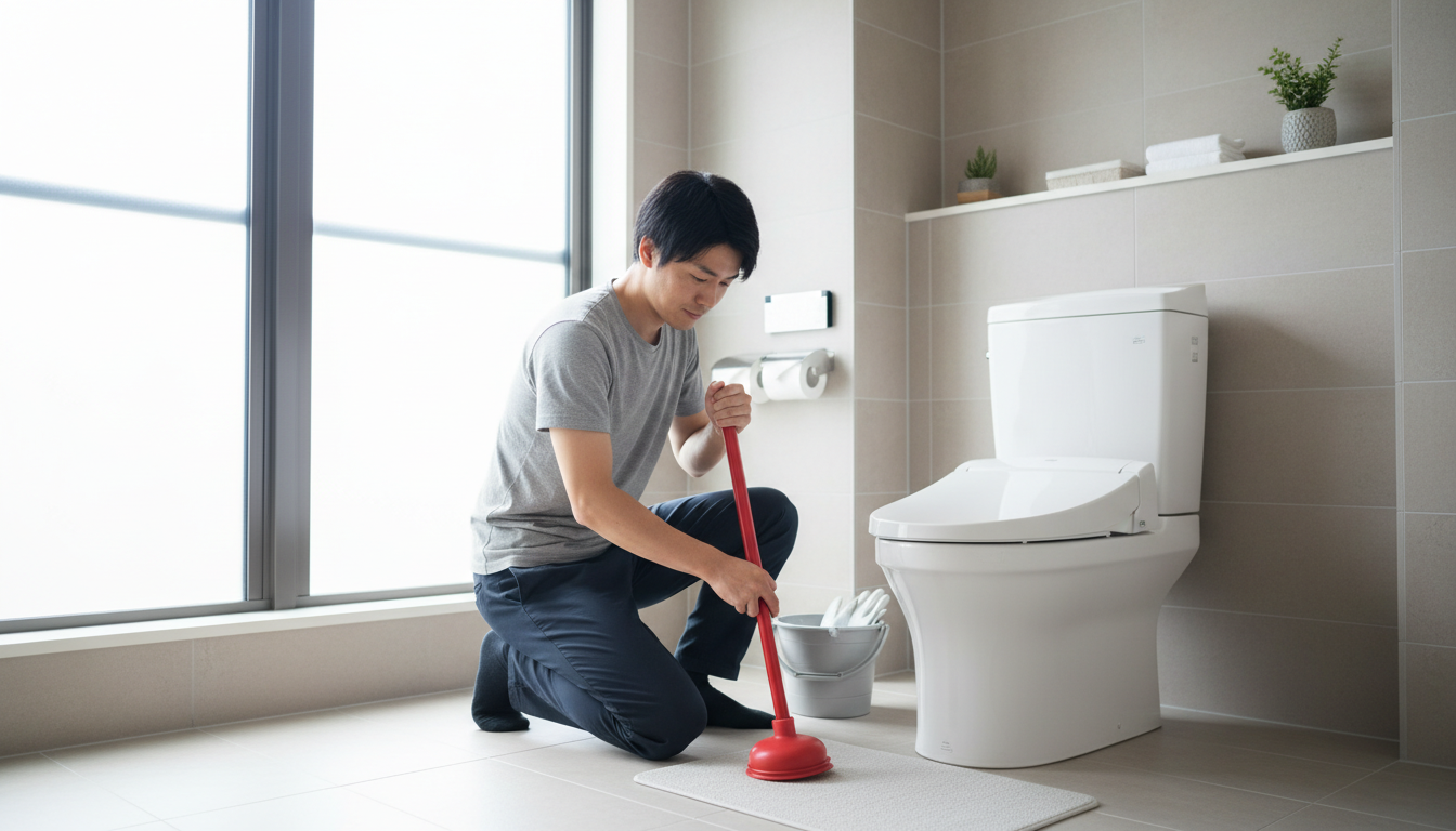 慌てないで！業者を呼ぶ前に自分で試せる対処法と注意点に関する画像