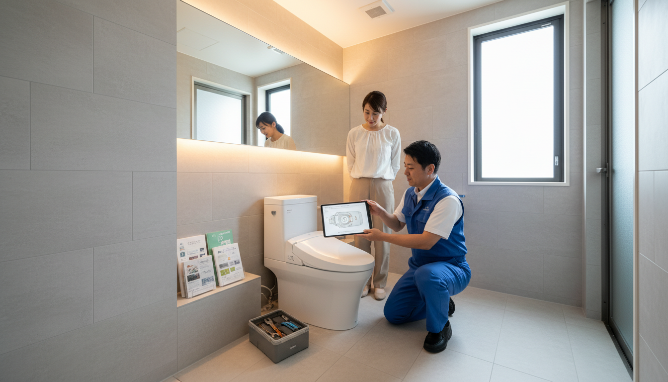 アフターフォローと保証制度の有無に関する画像